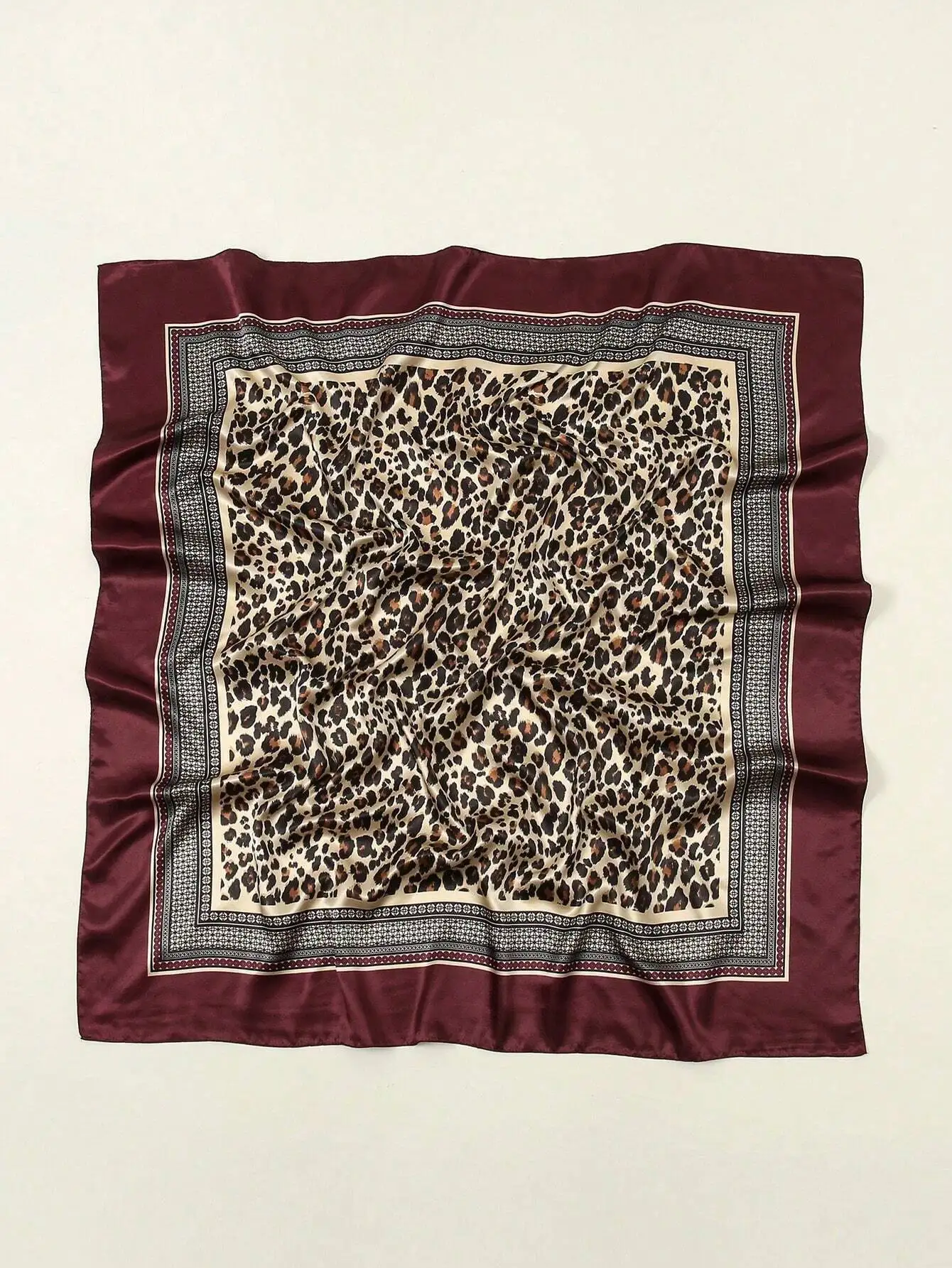 Women's 90CM Leopard Print Satin Square Scarf Fashion Headscarf Spring Summer
Women's 90CM Leopard Print Satin Square Scarf Fashion Headscarf Spring Summer