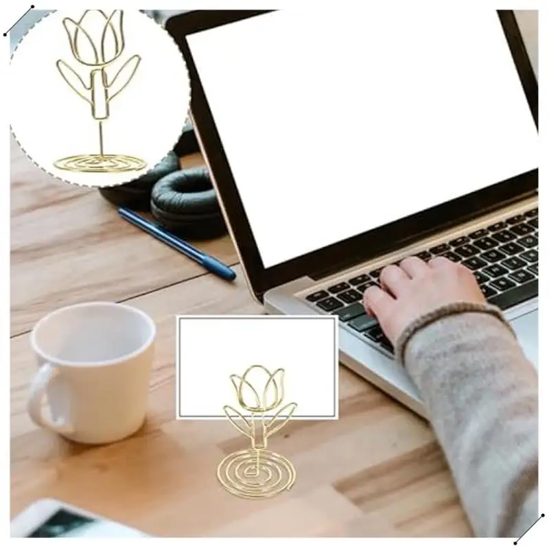 10Pcs Tulip Note Holder Metal Place Card Holder Mini Photo Holder Flower Pick Clips Place Card Stand Menu Memo Clips
10Pcs Tulip Note Holder Metal Place Card Holder Mini Photo Holder Flower Pick Clips Place Card Stand Menu Memo Clips