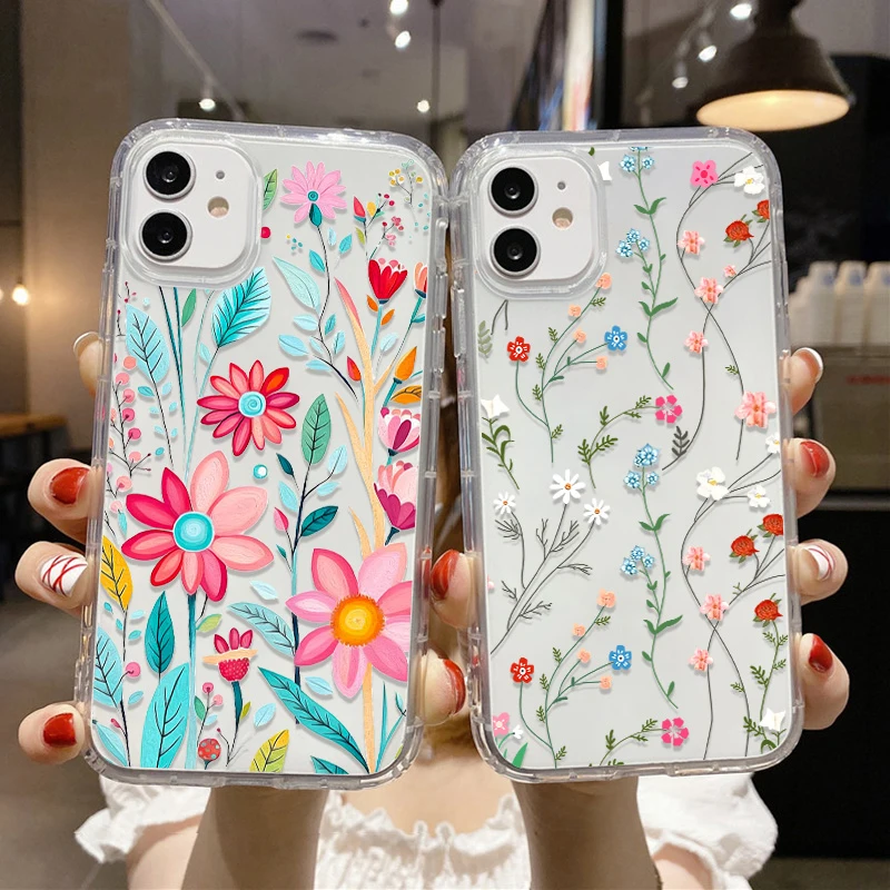 Flower Clear Case For Xiaomi Poco X5 Pro X4 X3 GT Redmi Note 12 Pro 11 10 11s 13C 9A 9C 10A 10C 12C Mi 11 12 Lite 13T Soft Cover
Flower Clear Case For Xiaomi Poco X5 Pro X4 X3 GT Redmi Note 12 Pro 11 10 11s 13C 9A 9C 10A 10C 12C Mi 11 12 Lite 13T Soft Cover