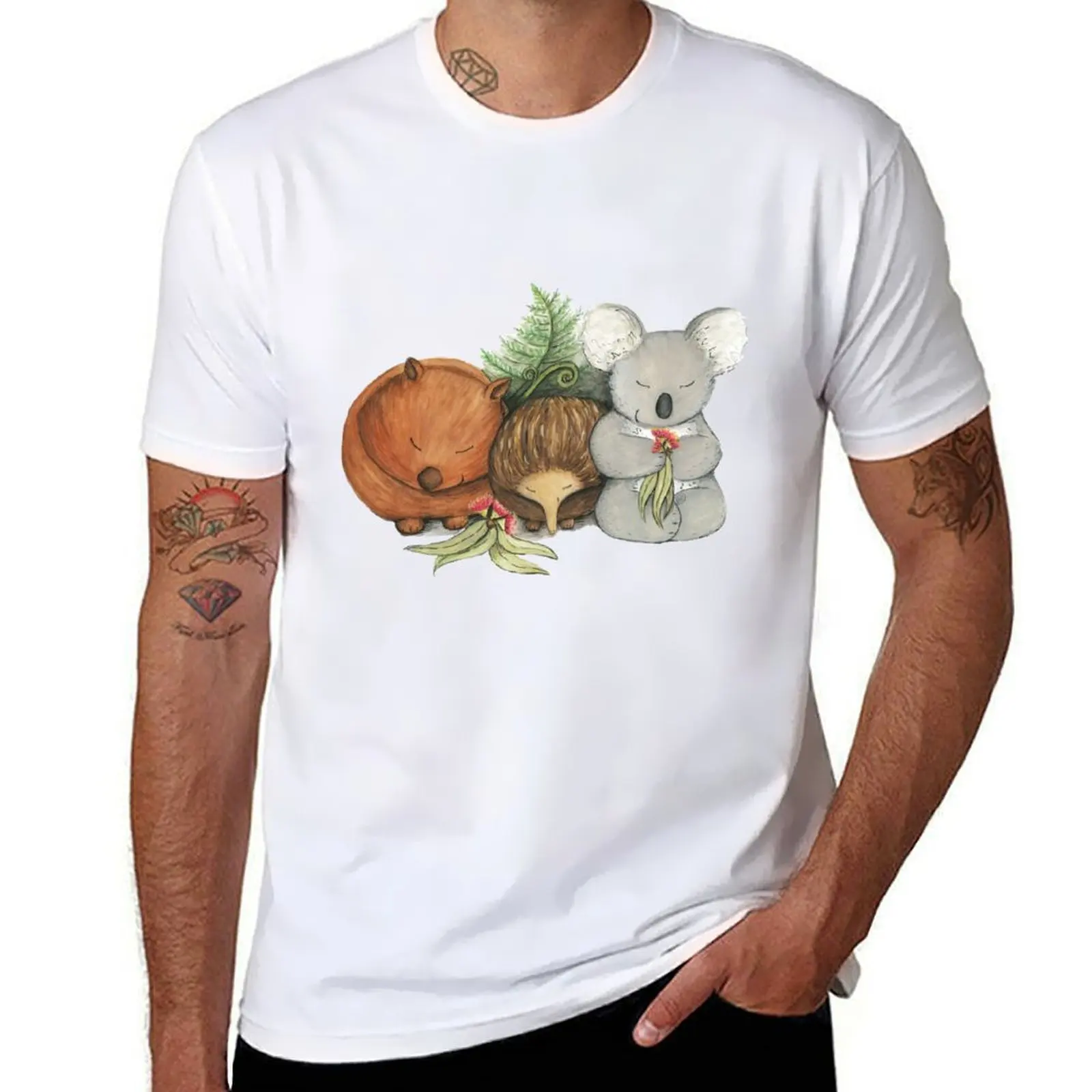 Native Australian Animal Babies – With Koala, Wombat And Echidna T-Shirt t shirt for man anime t shirts for man T-Shirt
Native Australian Animal Babies – With Koala, Wombat And Echidna T-Shirt t shirt for man anime t shirts for man T-Shirt