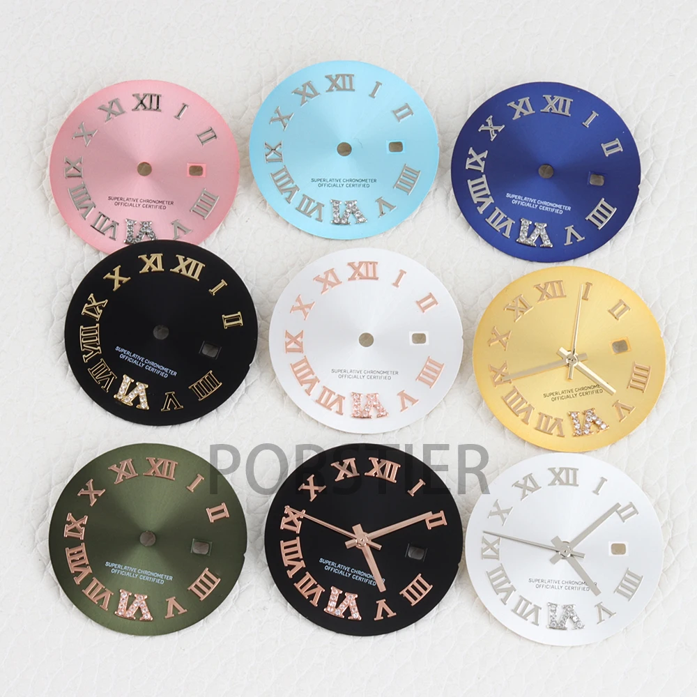 25mm NH05 Lady's Watch Dial Sunburst Roman Dial Face Fit NH05 NH06 Movement for Women Watch Parts Watch Accessories Replacements
25mm NH05 Lady's Watch Dial Sunburst Roman Dial Face Fit NH05 NH06 Movement for Women Watch Parts Watch Accessories Replacements