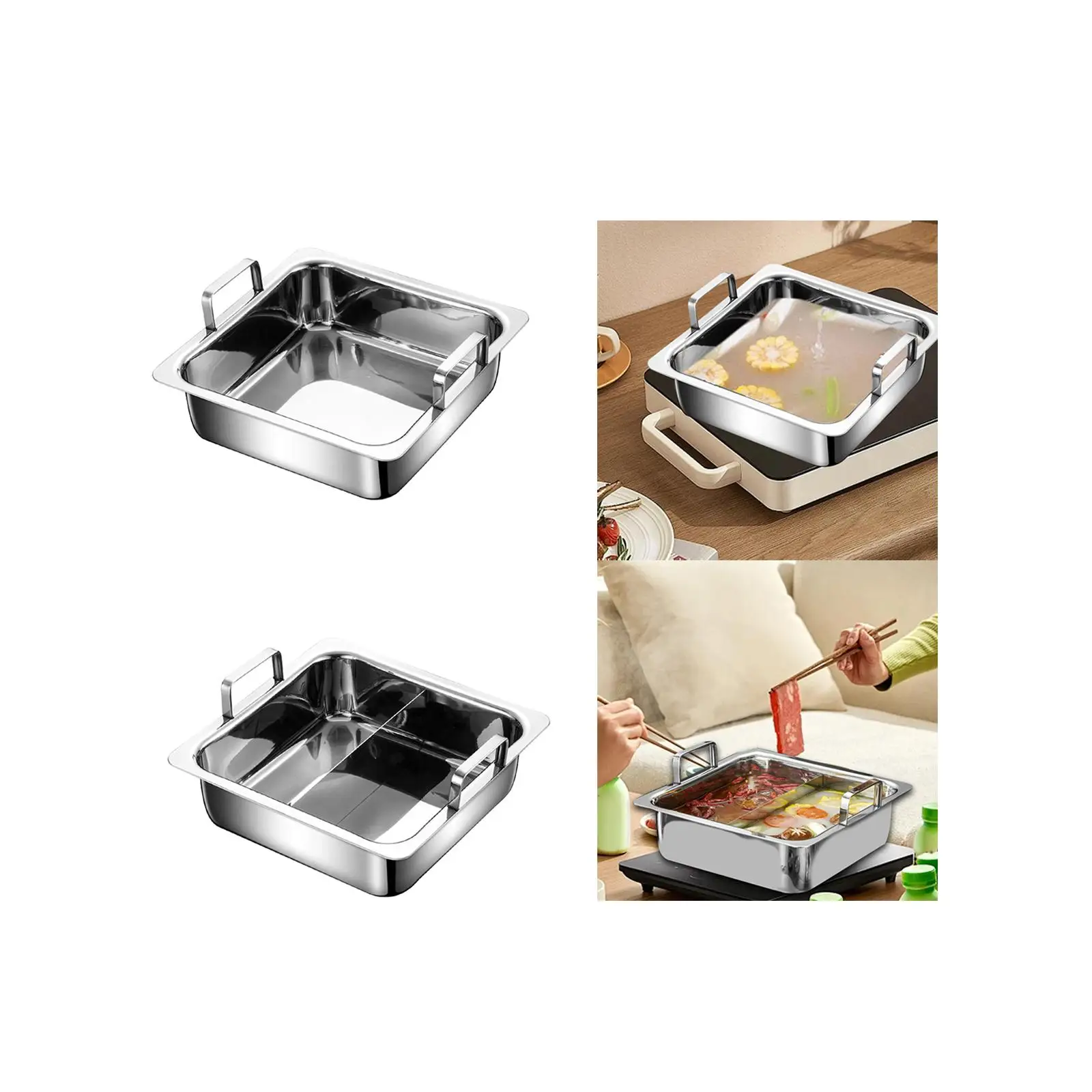 Kitchen Hot Pot Shabu Pot Fast Cooking Large Capacity Easy to Clean Multipurpose
Kitchen Hot Pot Shabu Pot Fast Cooking Large Capacity Easy to Clean Multipurpose