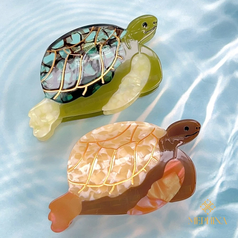 MEPHINA Ocean Theme Hair Claw Clips Sea Turtle Hair Claw Classy Creative Hair Clip Cute Cartoon Hair Claws Accessories for Women
MEPHINA Ocean Theme Hair Claw Clips Sea Turtle Hair Claw Classy Creative Hair Clip Cute Cartoon Hair Claws Accessories for Women