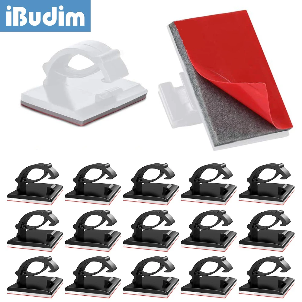 20PCS Cable Clips Flexible Cable Organizer Management USB Wire Winder Protector Cable Holder for PC Mouse Headphone Earphone
20PCS Cable Clips Flexible Cable Organizer Management USB Wire Winder Protector Cable Holder for PC Mouse Headphone Earphone