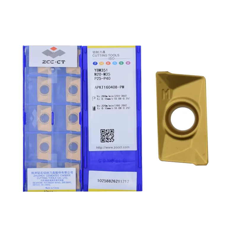 ZCCCT APKT160408-PM milling cutter YBD102 YBD152 YBD252 YD201 YBM251 YBM253 YBM351 Carbide Insert for CNC turning Tools
ZCCCT APKT160408-PM milling cutter YBD102 YBD152 YBD252 YD201 YBM251 YBM253 YBM351 Carbide Insert for CNC turning Tools