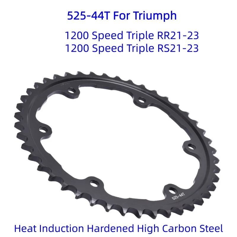 525-44T 16T 17T Motor Rear Front Star Gear Sprocket for Triumph 1200 Speed Triple RS RR 2021 2022 2023
525-44T 16T 17T Motor Rear Front Star Gear Sprocket for Triumph 1200 Speed Triple RS RR 2021 2022 2023