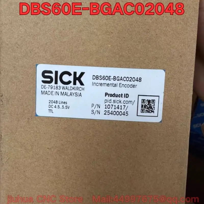 New DBS60E-BGAC02048 encoder
New DBS60E-BGAC02048 encoder