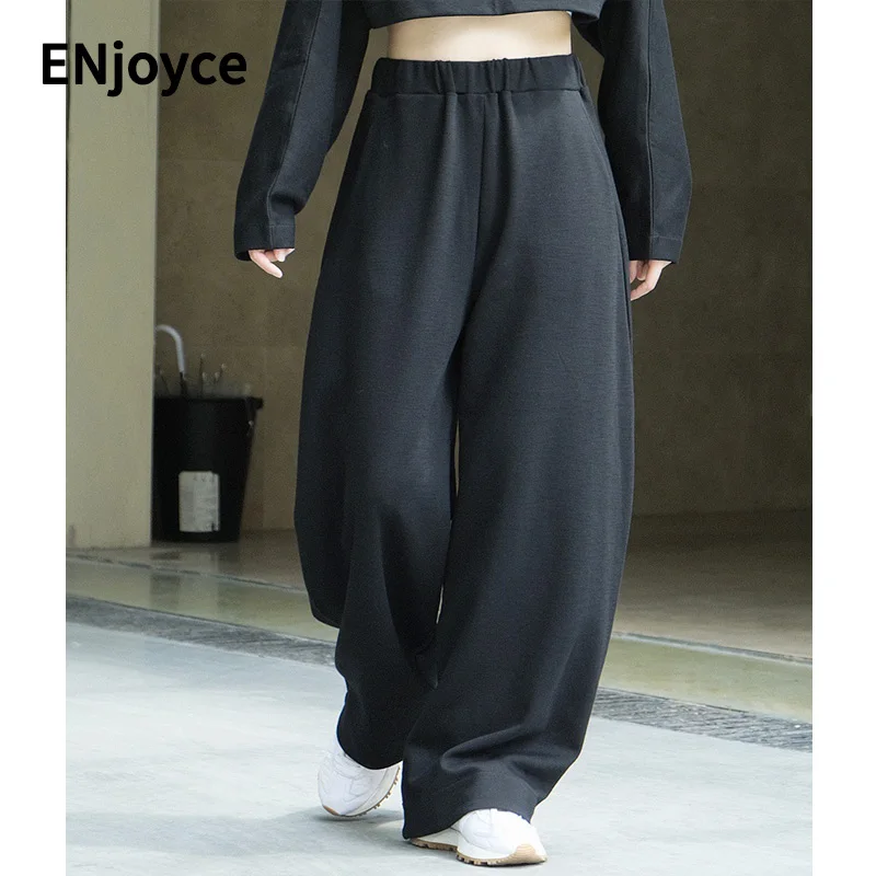 ENjoyce Korean Popular Cotton Sweatpants Women Casual Wide Leg Pants Y2K Streetwear Straight-leg Sports Trousers Spring Fall
ENjoyce Korean Popular Cotton Sweatpants Women Casual Wide Leg Pants Y2K Streetwear Straight-leg Sports Trousers Spring Fall