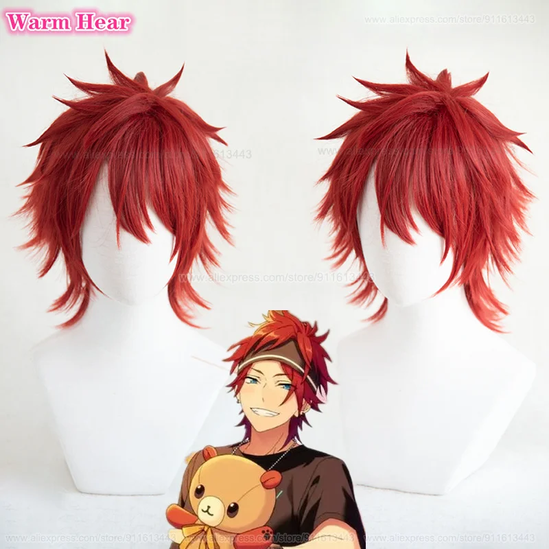 ES Crazy:B Rinne Amagi Cosplay Wig 35cm Red Wig Heat Resistant Synthetic Hair Halloween Cos Anime Wigs + Wig Cap
ES Crazy:B Rinne Amagi Cosplay Wig 35cm Red Wig Heat Resistant Synthetic Hair Halloween Cos Anime Wigs + Wig Cap