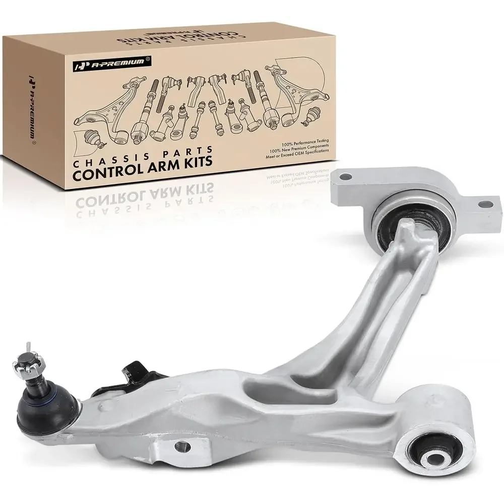 Lower Control Arm with Ball Joint & Bushing, Fits 14-23 Q50, 14-17 QX50, 14-21 Q60, 08-13 G37, 08-10 EX35, 13 EX37, 09-20 370Z
Lower Control Arm with Ball Joint & Bushing, Fits 14-23 Q50, 14-17 QX50, 14-21 Q60, 08-13 G37, 08-10 EX35, 13 EX37, 09-20 370Z