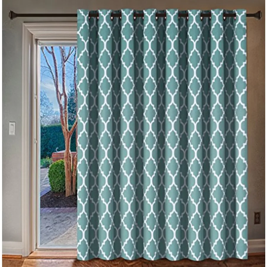 Extra Wide Blackout Curtain 100x96 Inches Thermal Insulated Curtain for Sliding Glass Door -Grommet Top Patio Door Curtain - Mo
Extra Wide Blackout Curtain 100x96 Inches Thermal Insulated Curtain for Sliding Glass Door -Grommet Top Patio Door Curtain - Mo