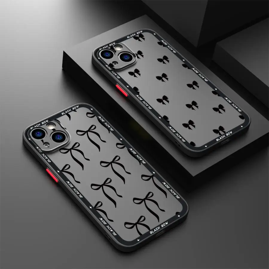 Чехол для iPhone 17 Pro Max 16 Plus 7 8 SE 14 XS XR 15 12 Air 11 13 Mini, задняя крышка-накладка, черный с бантом
Чехол для iPhone 17 Pro Max 16 Plus 7 8 SE 14 XS XR 15 12 Air 11 13 Mini, задняя крышка-накладка, черный с бантом