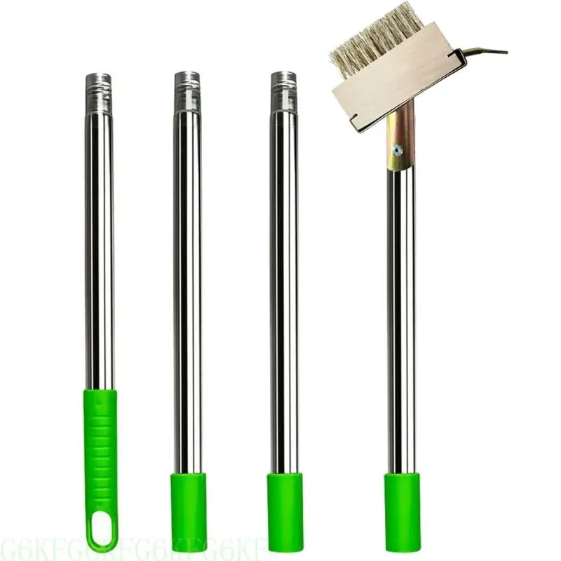 G6KF Stainless Steel Brush Scraper Set with Adjustable Long Handle for Outdoor Patio Cleaning Includes Gloves and Tool
G6KF Stainless Steel Brush Scraper Set with Adjustable Long Handle for Outdoor Patio Cleaning Includes Gloves and Tool