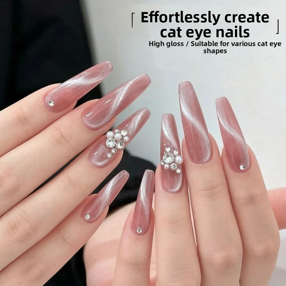 Strong Magnet Cat Eye Magnet 3D Effect Silicone Cover Magnetic Tool Multi-Effects DIY Nail Professional Nail Art Tool
Strong Magnet Cat Eye Magnet 3D Effect Silicone Cover Magnetic Tool Multi-Effects DIY Nail Professional Nail Art Tool