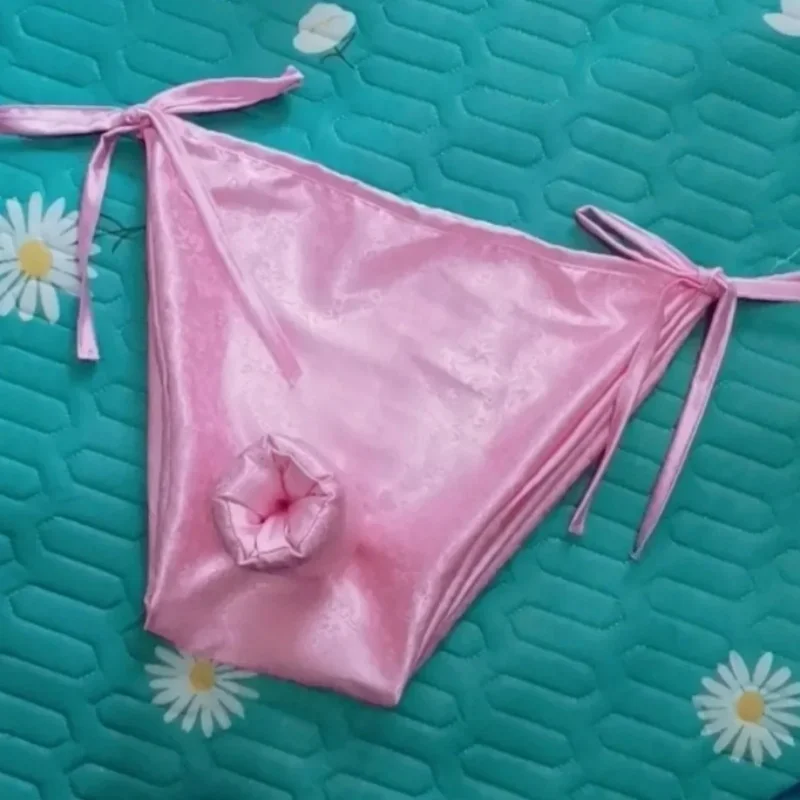 Мужские розовые шелковистые трусики с цветочным принтом на ощупь, трусы на шнуровке с низкой талией, танцевальные костюмы для живого шоу, частная вечеринка, BF Harajuku FKK
Мужские розовые шелковистые трусики с цветочным принтом на ощупь, трусы на шнуровке с низкой талией, танцевальные костюмы для живого шоу, частная вечеринка, BF Harajuku FKK