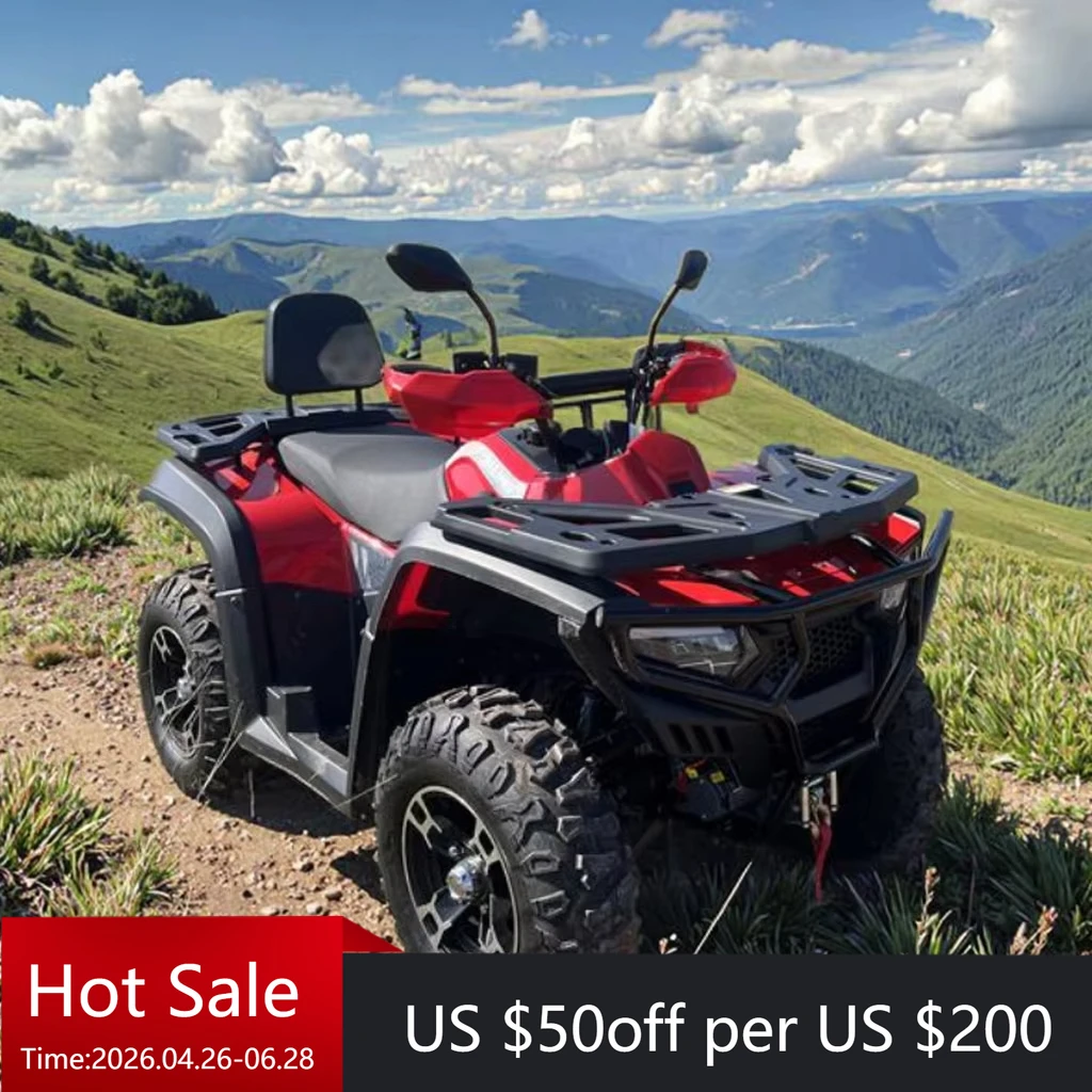 4X4 All Terrain Vehicle 300cc 4-Stroke Automatic Transmission High Performance Versatile All Terrain Vehicle for Adult Heavy Dut
4X4 All Terrain Vehicle 300cc 4-Stroke Automatic Transmission High Performance Versatile All Terrain Vehicle for Adult Heavy Dut