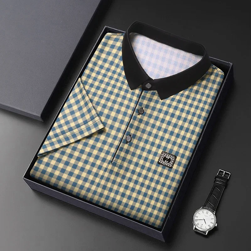 Spring/Summer Men's New Loose Vintage Fashion Half Sleeved Sweatshirt Breathable and Sweat-absorbing Fashion Polo Top
Spring/Summer Men's New Loose Vintage Fashion Half Sleeved Sweatshirt Breathable and Sweat-absorbing Fashion Polo Top