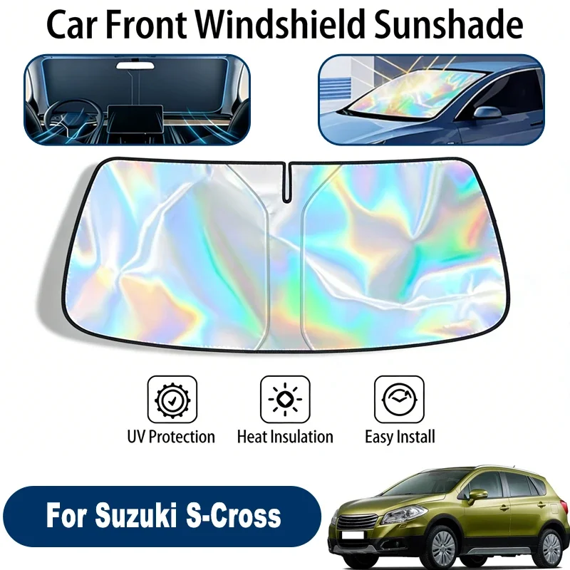 Car Windshield Sun Shade UV Reflective Sun Visor Protection Cover For Suzuki S-Cross JY 2013-2026
Car Windshield Sun Shade UV Reflective Sun Visor Protection Cover For Suzuki S-Cross JY 2013-2026