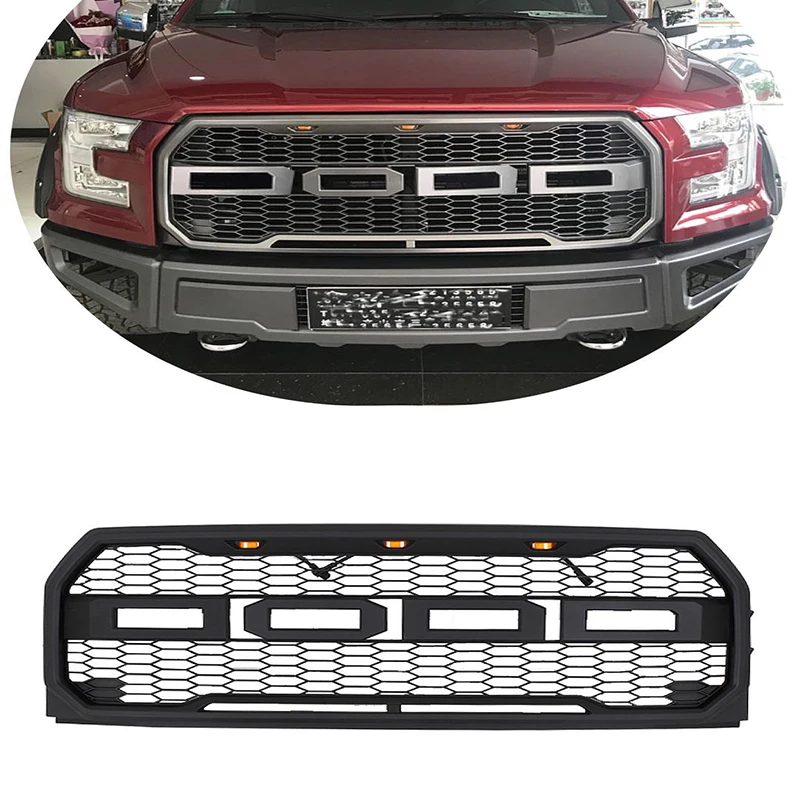 Черная сменная решетка в стиле преобразования Raptor + корпус, подходит для Ford F150 2015 2016 2017
Черная сменная решетка в стиле преобразования Raptor + корпус, подходит для Ford F150 2015 2016 2017