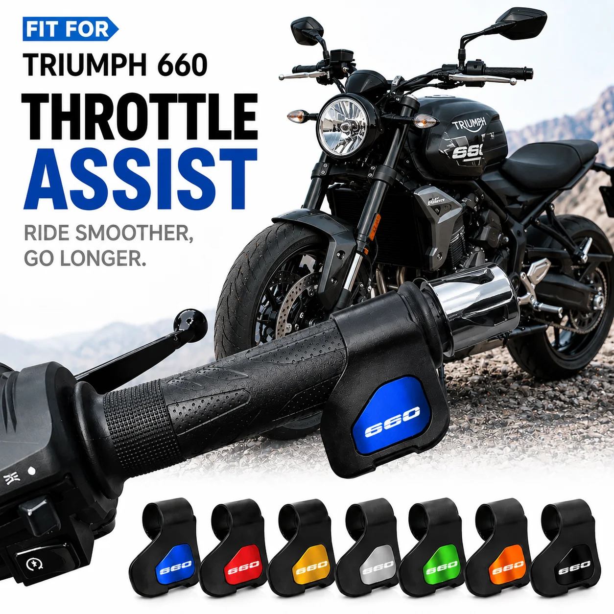 For Triumph Trident 660 Sport Tiger 660 Trident660 Motorcycle Handle Control Grip Throttle Assistant Clip Labor Saver
For Triumph Trident 660 Sport Tiger 660 Trident660 Motorcycle Handle Control Grip Throttle Assistant Clip Labor Saver