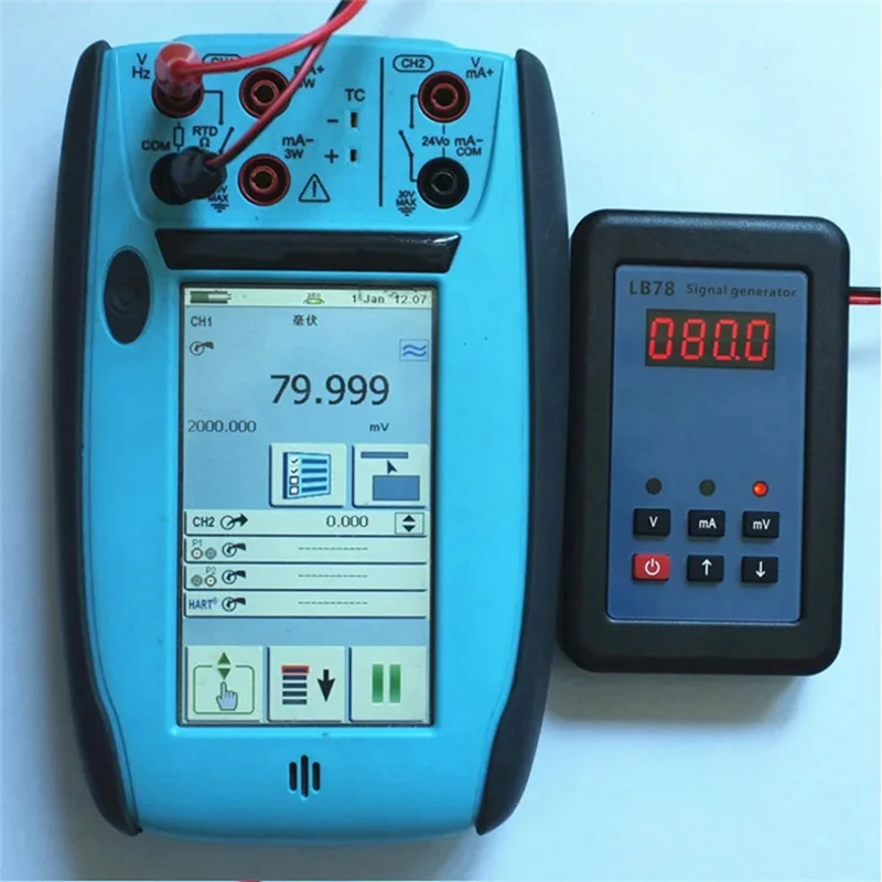 ABRS-New Da Calibrator Tester 4-20Ma Signal Generator Built-In Battery Built-In Quick-Break Fuse High Temperature Stability
ABRS-New Da Calibrator Tester 4-20Ma Signal Generator Built-In Battery Built-In Quick-Break Fuse High Temperature Stability
