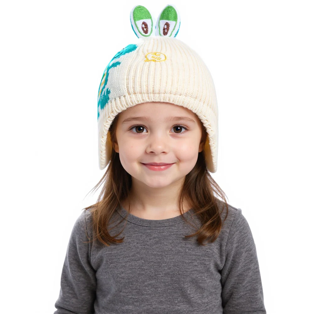 New Autumn Winter Baby Hat for Girls Boys Dinosaur Ear Protection Cap Knitted Hat for Kids Outdoor Warm Windproof Toddler Cap
New Autumn Winter Baby Hat for Girls Boys Dinosaur Ear Protection Cap Knitted Hat for Kids Outdoor Warm Windproof Toddler Cap