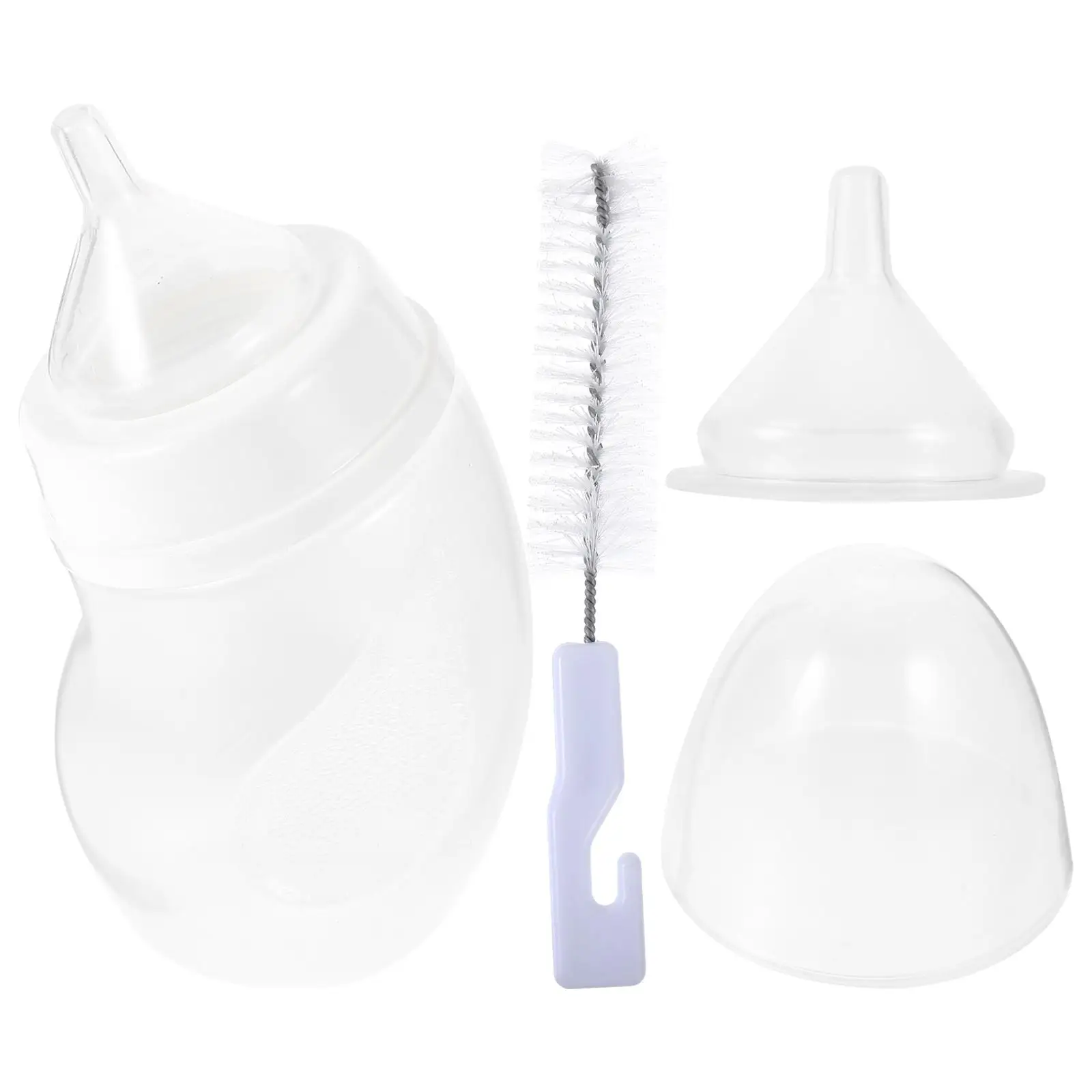 180 ML Pet Feeding Bottle Milk Small Animal Nursing Kit Puppy Cats Durable Safe Portable Outdoor Travel Non Slip Design
180 ML Pet Feeding Bottle Milk Small Animal Nursing Kit Puppy Cats Durable Safe Portable Outdoor Travel Non Slip Design