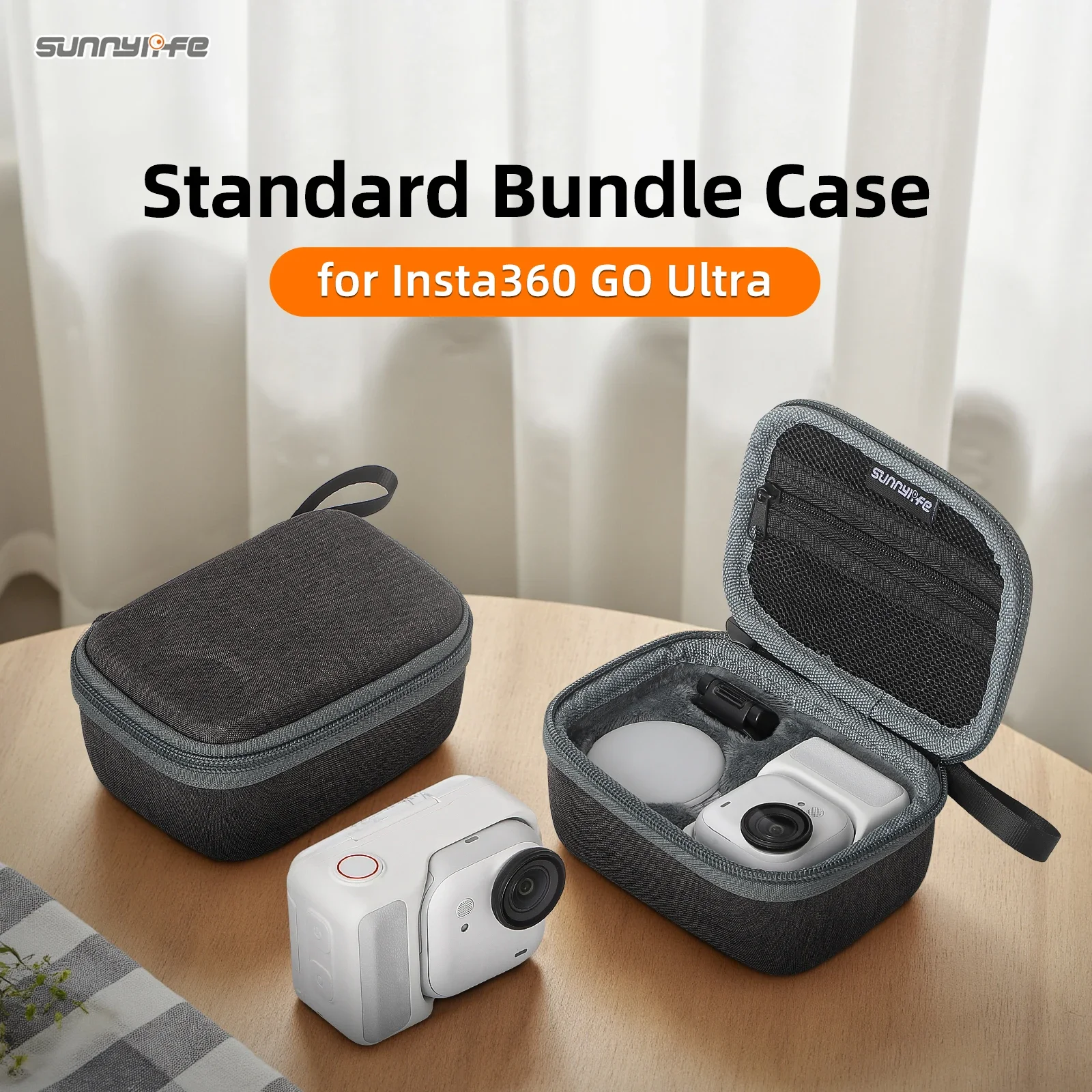 Carrying Case For Insta360 Go Ultra Storage Bag Standard Version EVA Dust Proof Anti-Collision Box Camera Accessories
Carrying Case For Insta360 Go Ultra Storage Bag Standard Version EVA Dust Proof Anti-Collision Box Camera Accessories