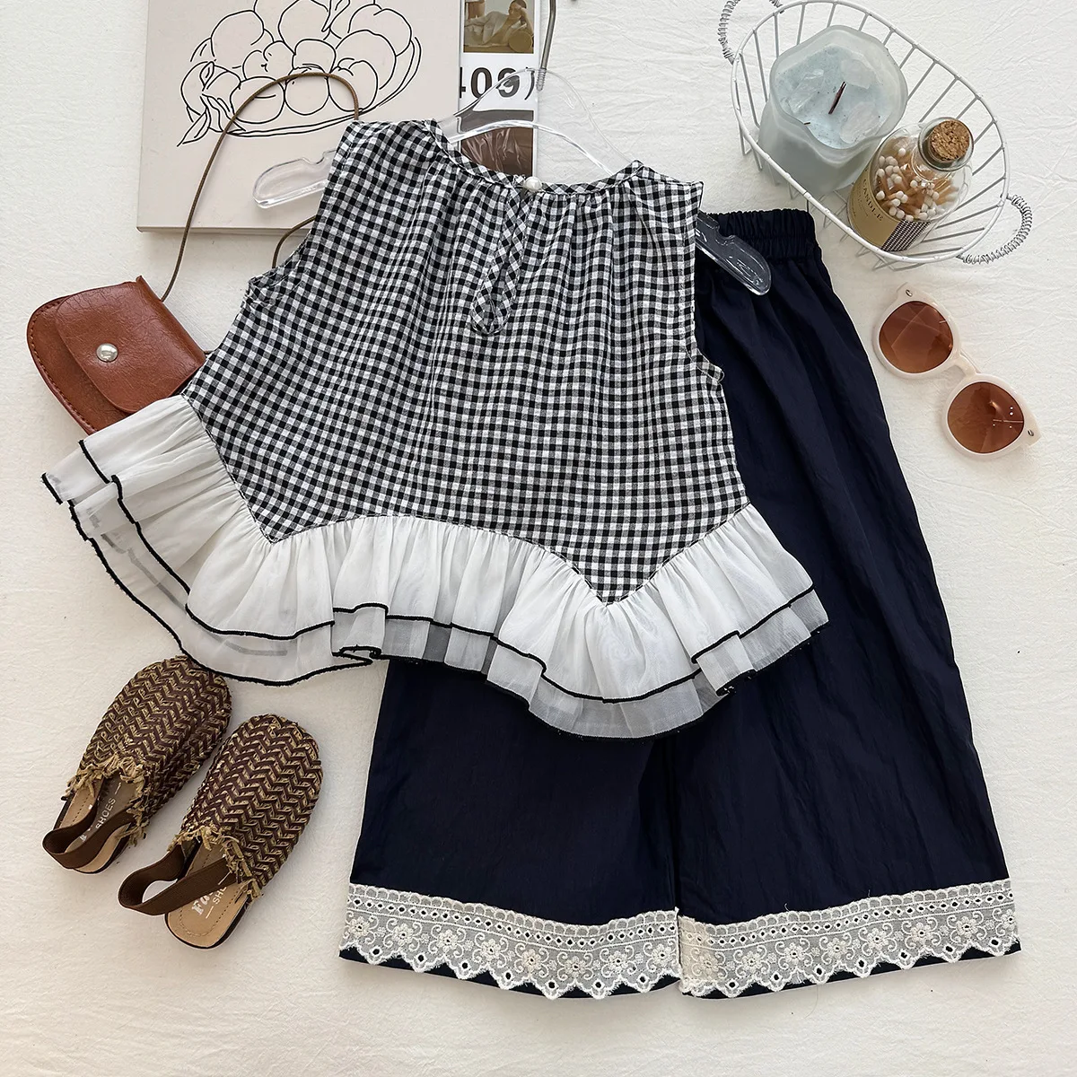 Summer Style kids' sets and outfits for Girls Sweet 2PCS SETS Roupas Infantil Menina Solid Color Top + Shorts Wear
Summer Style kids' sets and outfits for Girls Sweet 2PCS SETS Roupas Infantil Menina Solid Color Top + Shorts Wear