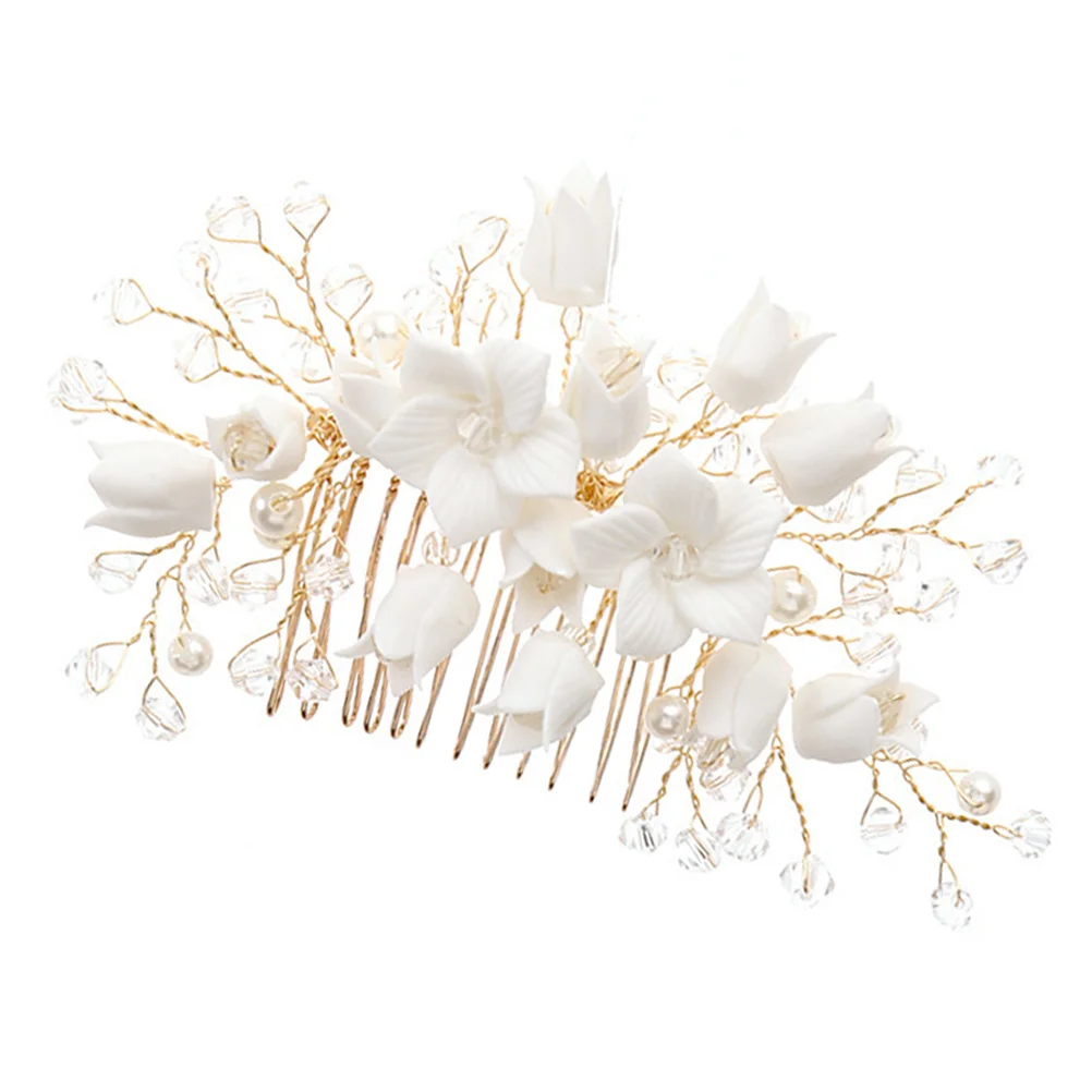 Crystal Flower Accessories Zircon Bridal Hair Comb Decorative Combs Bridal Hair Accessories Wedding Side For Bride Party
Crystal Flower Accessories Zircon Bridal Hair Comb Decorative Combs Bridal Hair Accessories Wedding Side For Bride Party