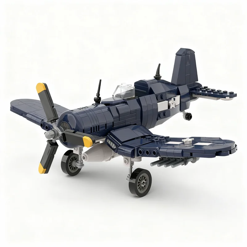 464pcs MOC F4U 1D Corsair 1 45 City Airport Model Building Blocks Construction Toy Christmas Gifts DIY Creative Idea Education
464pcs MOC F4U 1D Corsair 1 45 City Airport Model Building Blocks Construction Toy Christmas Gifts DIY Creative Idea Education