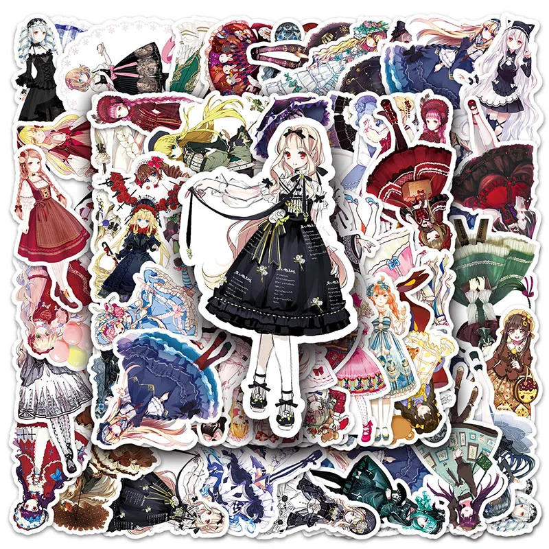 50PCS Lolita DIY Cartoon Stickers Phone Trunk Refrigerator Waterproof Anime Stickers Anime Figure Image Toys Sticker Gift
50PCS Lolita DIY Cartoon Stickers Phone Trunk Refrigerator Waterproof Anime Stickers Anime Figure Image Toys Sticker Gift