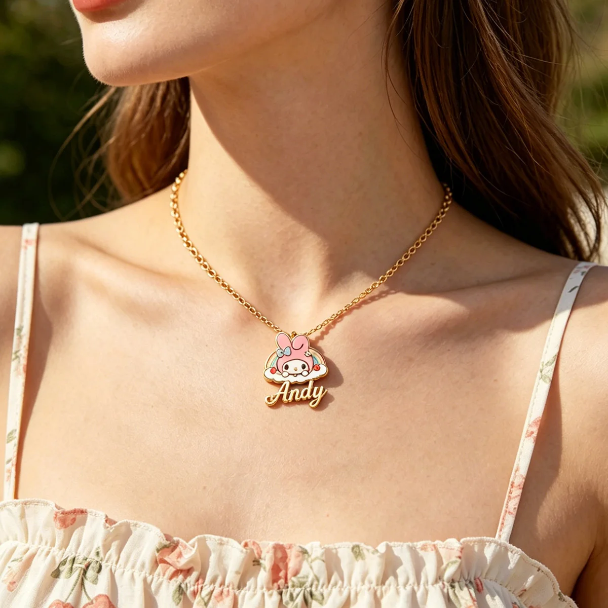 Pink Oil Drop Rainbow Melody Custom Melody Name Necklace For Women Stainless Steel Letter Necklace Personalized Jewelry Gift
Pink Oil Drop Rainbow Melody Custom Melody Name Necklace For Women Stainless Steel Letter Necklace Personalized Jewelry Gift