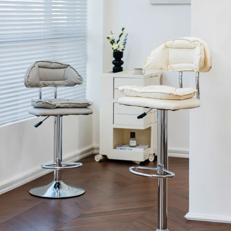Light luxury backrest household high chair, modern creative soft bag lifting bar chair, minimalist
Light luxury backrest household high chair, modern creative soft bag lifting bar chair, minimalist