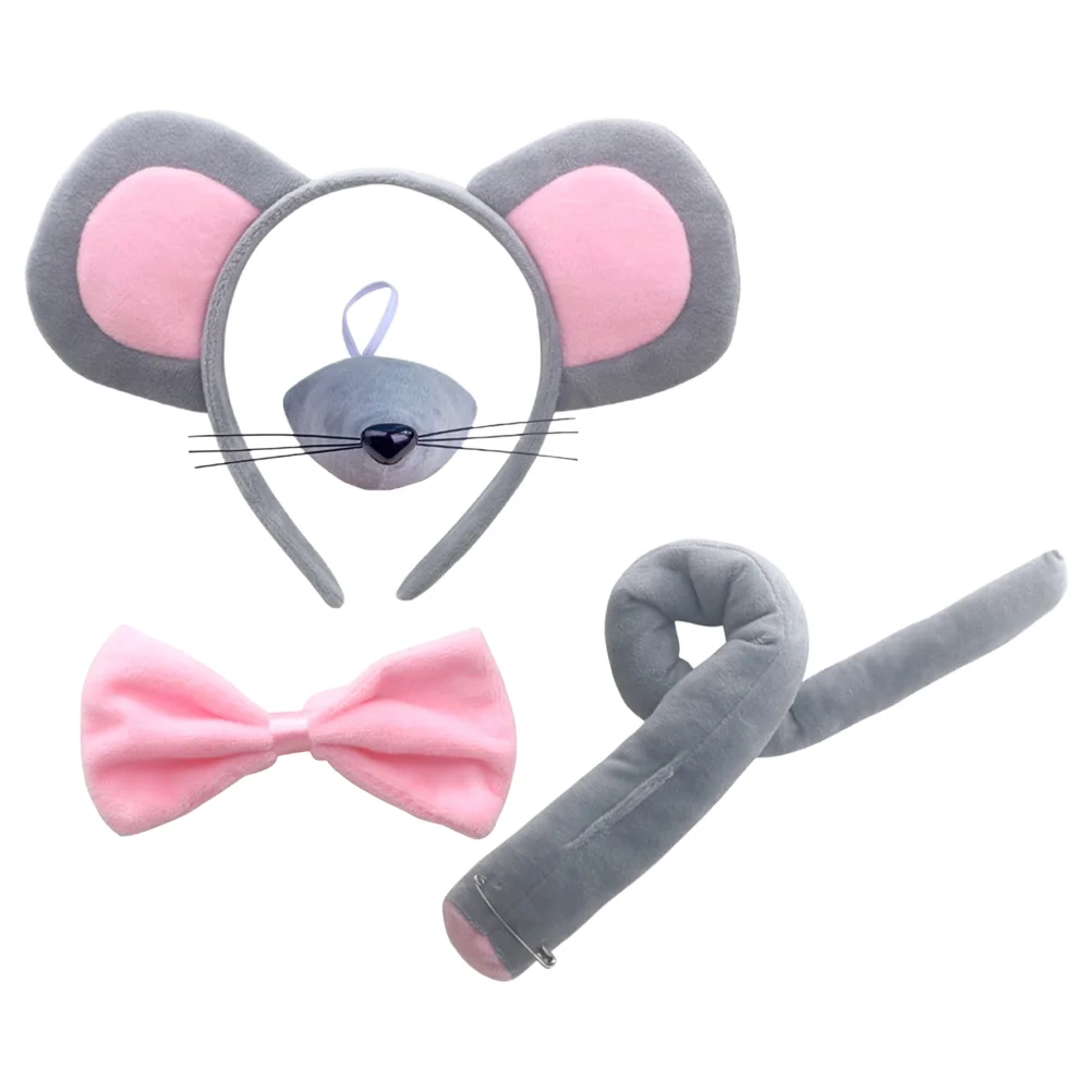Rat Costume Headdress Decorative Headband Halloween Cosplay Supplies Headbands for Animal Ear Hairbands Mouse
Rat Costume Headdress Decorative Headband Halloween Cosplay Supplies Headbands for Animal Ear Hairbands Mouse