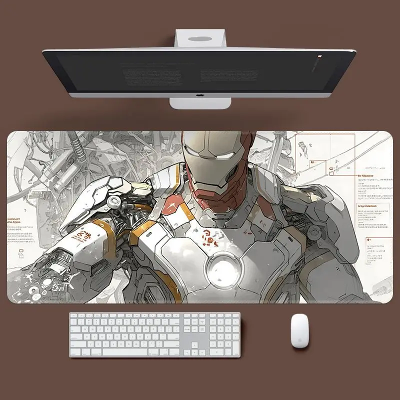 Iron Man Blueprint Mouse Pad Oversized Marvel Dirt Resistant and Anti Slip Lock Edge Thick Handguard Men Dormitory Keyboard Pad
Iron Man Blueprint Mouse Pad Oversized Marvel Dirt Resistant and Anti Slip Lock Edge Thick Handguard Men Dormitory Keyboard Pad