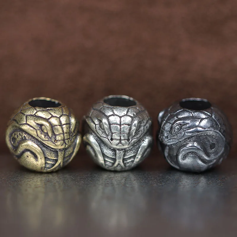 Бусины-подвески из латуни в форме змеи для EDC, DIY, плетеных браслетов из паракорда, шнурков, аксессуаров, подвесок для инструментов, а также подвесок в виде животных зодиака
Бусины-подвески из латуни в форме змеи для EDC, DIY, плетеных браслетов из паракорда, шнурков, аксессуаров, подвесок для инструментов, а также подвесок в виде животных зодиака