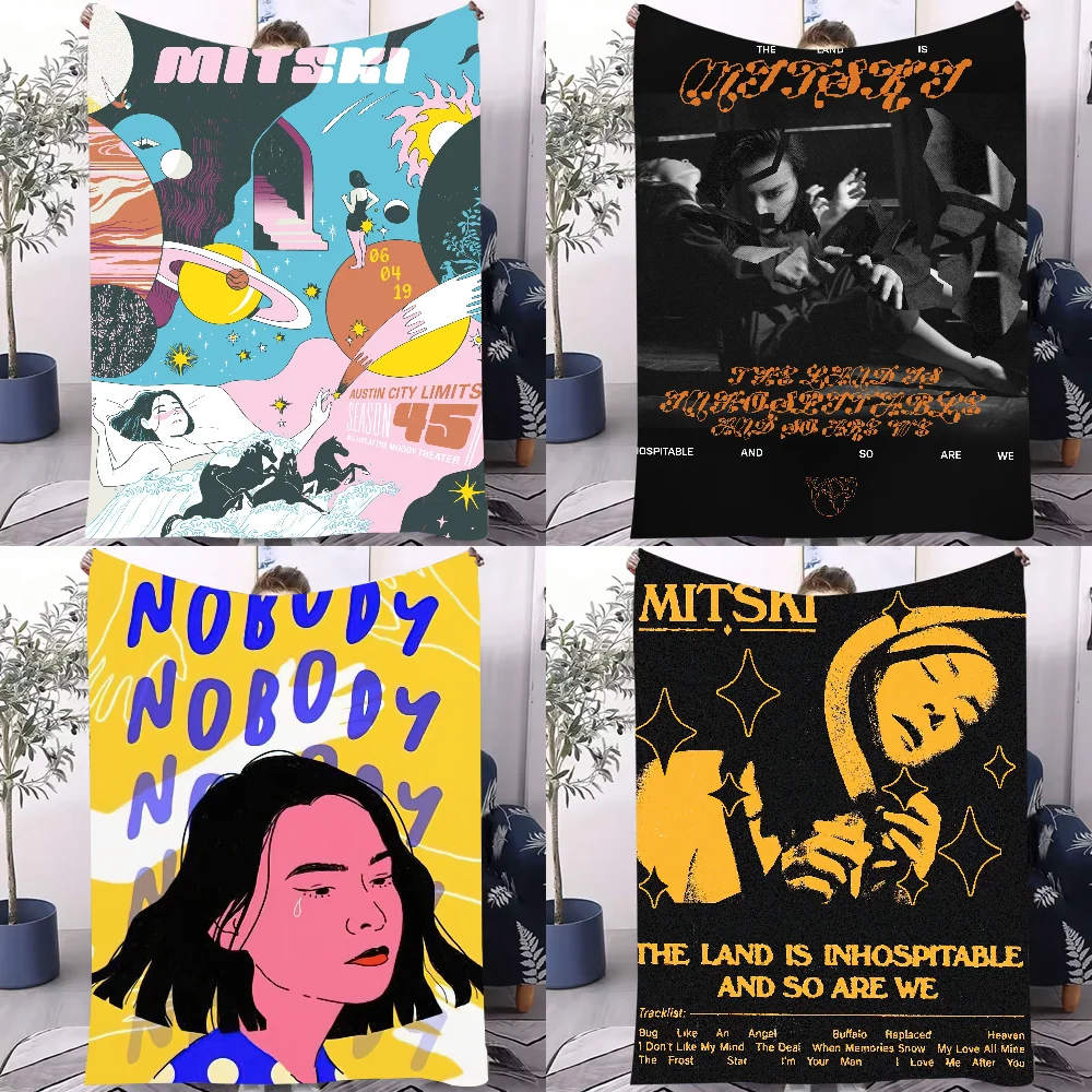 Hot Singer Mitski Music Blanket Design Lightweight Throw Blanket For Dorms, Naps, Living Room, Office,Sofa,All-Season
Hot Singer Mitski Music Blanket Design Lightweight Throw Blanket For Dorms, Naps, Living Room, Office,Sofa,All-Season