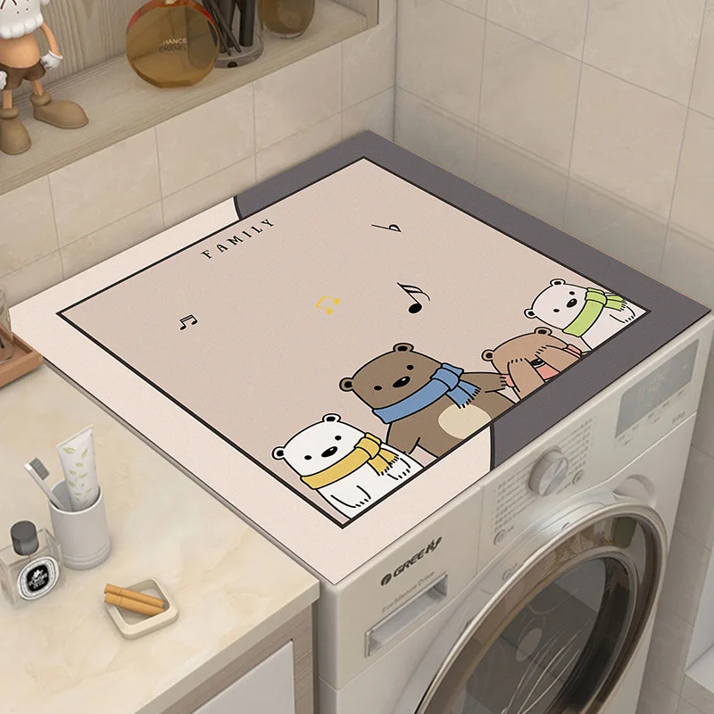 Retro Patterns Washing Machine Dust Cover Kitchen Drain Pads Waterproof Oven Microwave Cover Mats Anti-Slip Kitchen
Retro Patterns Washing Machine Dust Cover Kitchen Drain Pads Waterproof Oven Microwave Cover Mats Anti-Slip Kitchen