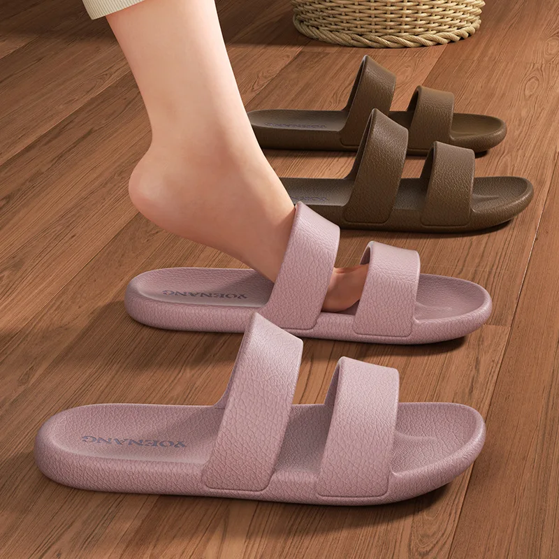 EVA Slip-On Slippers Unisex Summer Soft Bottom Anti-Slip Hotel Bathroom Four Seasons Wear Home Outdoor Couples Slippers
EVA Slip-On Slippers Unisex Summer Soft Bottom Anti-Slip Hotel Bathroom Four Seasons Wear Home Outdoor Couples Slippers