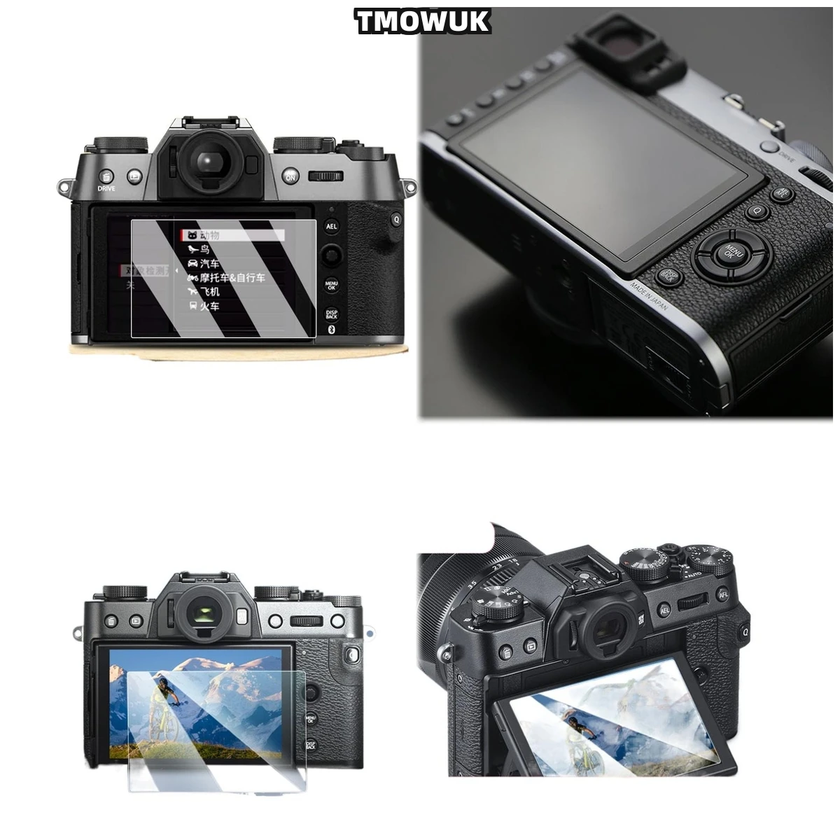 For Fujifilm XT-5 XT-4 R50 R8 XS10 X-100V Pro3 9H Hard Tempered Glass HD Screen Protector Film
For Fujifilm XT-5 XT-4 R50 R8 XS10 X-100V Pro3 9H Hard Tempered Glass HD Screen Protector Film