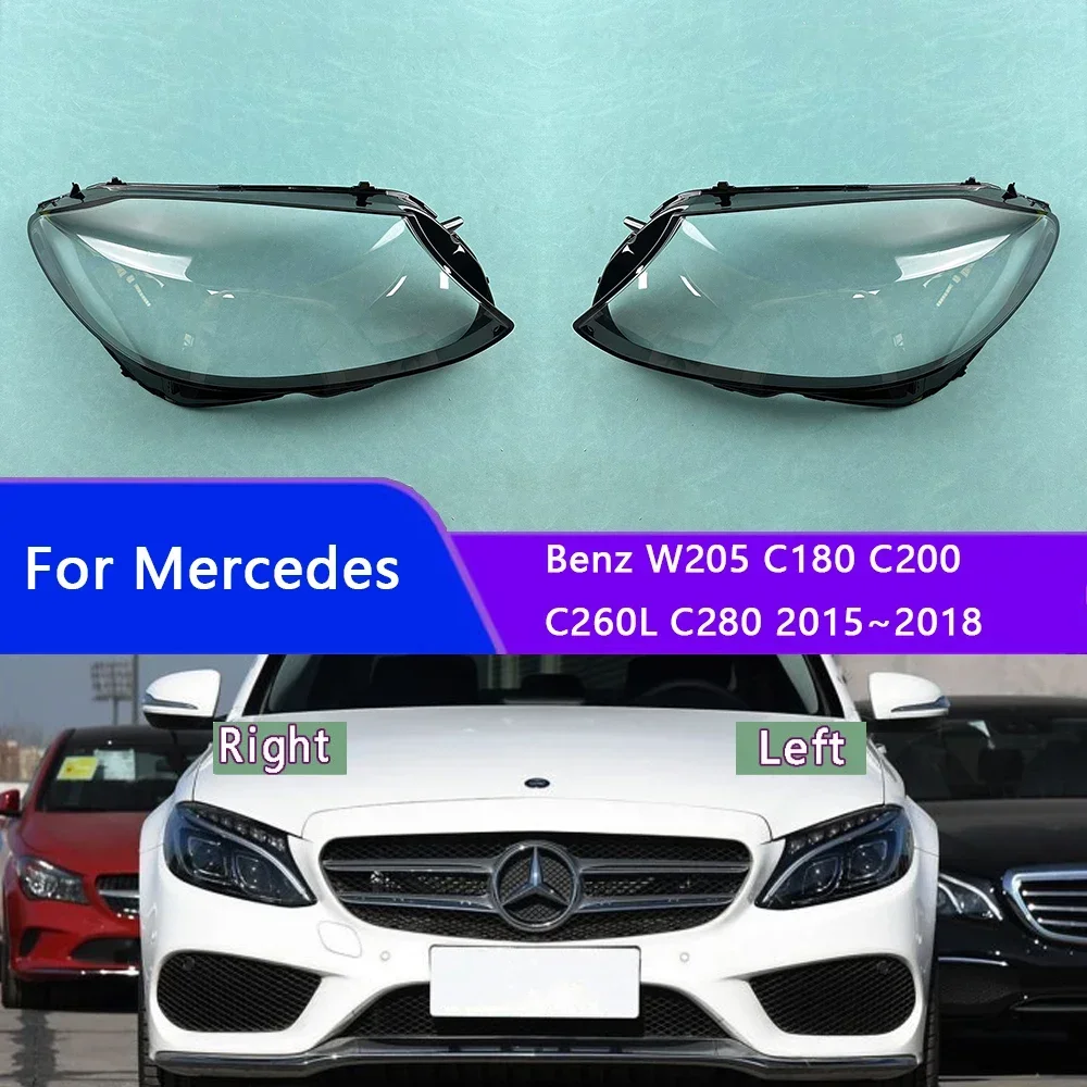 For Mercedes-Benz W205 C180 C200 C260L C280 2015~2018 Headlamp Shell Lens Lamp Shade Headlight Cover Transparent Lampshade Plexi
For Mercedes-Benz W205 C180 C200 C260L C280 2015~2018 Headlamp Shell Lens Lamp Shade Headlight Cover Transparent Lampshade Plexi