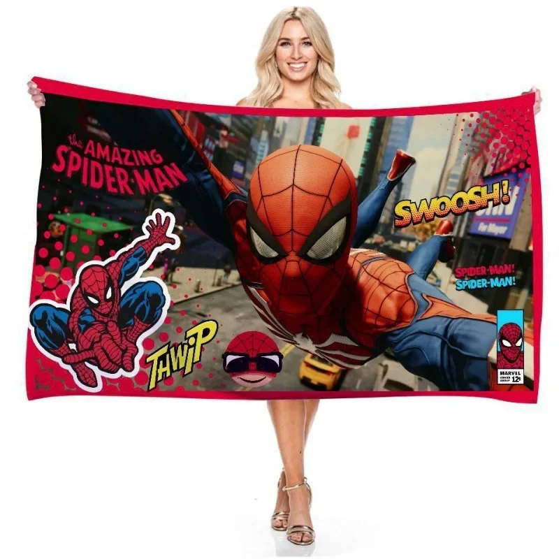 Anime Marvel Avengers Hulk Spiderman Bath Towels Microfiber Beach Swimming Towel Decor for Adults Kids Gift 75x150cm
Anime Marvel Avengers Hulk Spiderman Bath Towels Microfiber Beach Swimming Towel Decor for Adults Kids Gift 75x150cm