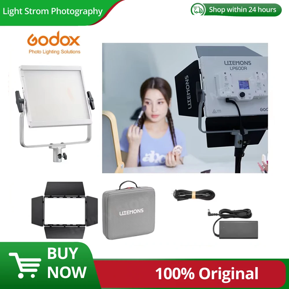 Godox LITEMONS LP400R/Bi LP600R/Bi LP1200R/Bi LED Light Panel 2 Version Available High Brightness Photography Fill Light Control
Godox LITEMONS LP400R/Bi LP600R/Bi LP1200R/Bi LED Light Panel 2 Version Available High Brightness Photography Fill Light Control