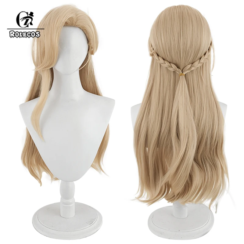 ROLECOS Naraka Bladepoint Prelude Cyra Cosplay Wigs Prelude Cyra 70cm Long Wavy Blonde Wig Heat Resistant Synthetic Hair
ROLECOS Naraka Bladepoint Prelude Cyra Cosplay Wigs Prelude Cyra 70cm Long Wavy Blonde Wig Heat Resistant Synthetic Hair