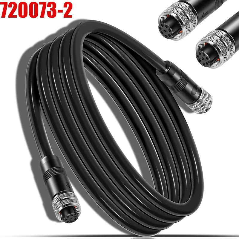 720073-2 10 Feet Ethernet Cable AS EC 10E Replace for Humminbird, Black Fit for Helix, APEX, SOLIX and Onix Models, 10 Feet
720073-2 10 Feet Ethernet Cable AS EC 10E Replace for Humminbird, Black Fit for Helix, APEX, SOLIX and Onix Models, 10 Feet