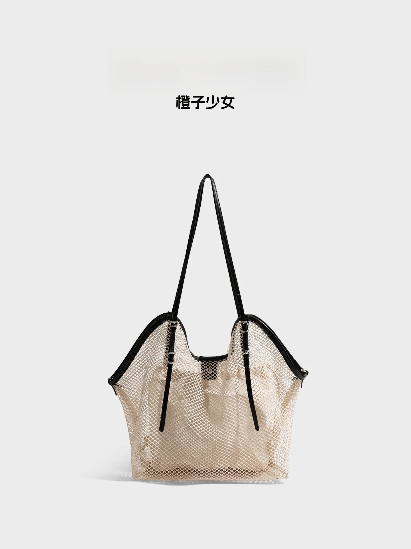 Large Capacity Mesh Tote Bag Women's Summer Vacation Handbag Hollow out Design Bucket Shape Shoulder And Handle Carry Bag
Large Capacity Mesh Tote Bag Women's Summer Vacation Handbag Hollow out Design Bucket Shape Shoulder And Handle Carry Bag