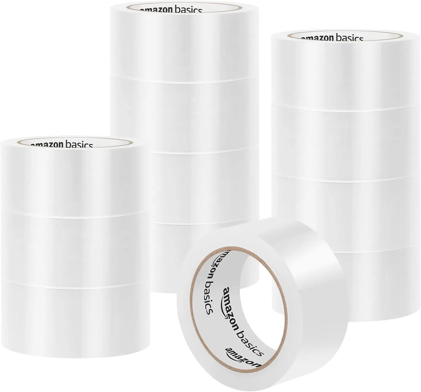 Strong Plastic Adhesive Packing Tape for Shipping, Sealing Boxes, Moving, Storage, Clear, 1.88 in x 54.6 yds, 12-Pack
Strong Plastic Adhesive Packing Tape for Shipping, Sealing Boxes, Moving, Storage, Clear, 1.88 in x 54.6 yds, 12-Pack
