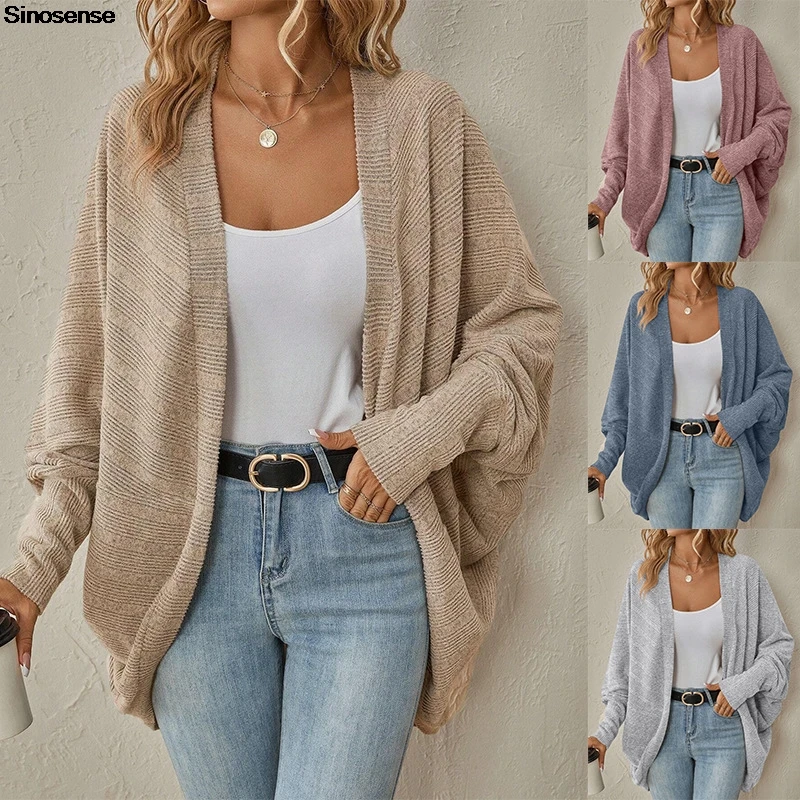 Women Oversized Cardigan Fall Long Batwing Sleeve Knit Open Front Lightweight Sweater Y2K Street Work Office Outerwear Coats
Women Oversized Cardigan Fall Long Batwing Sleeve Knit Open Front Lightweight Sweater Y2K Street Work Office Outerwear Coats