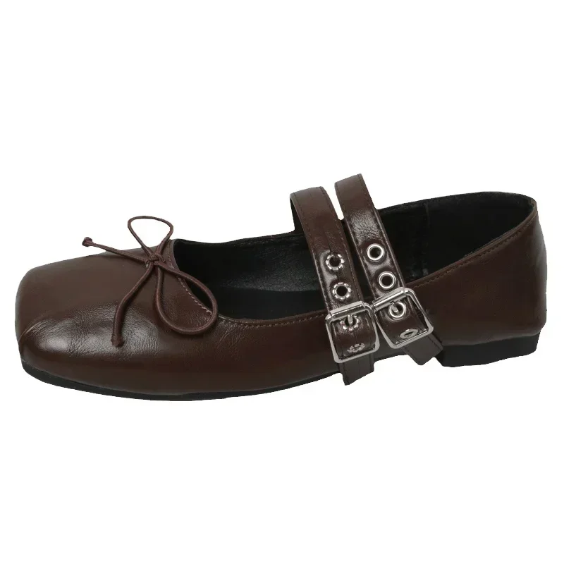 Square Toe Flat Mary Jane Shoes Women 2025 New Spring Retro with Dress Shallow Single Shoes Women's Comfort Ballerinas Shoes
Square Toe Flat Mary Jane Shoes Women 2025 New Spring Retro with Dress Shallow Single Shoes Women's Comfort Ballerinas Shoes